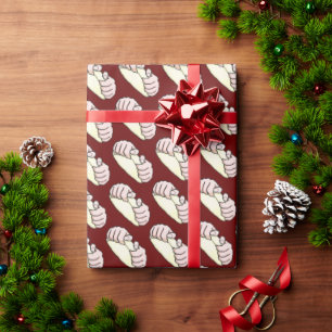Bread Making Hands Wrapping Paper