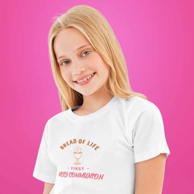 BREAD OF LIFE FIRST HOLY COMMUNION T-Shirt (Creator Uploaded)