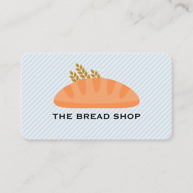 Bread Pastry Shop Business Card (Front)