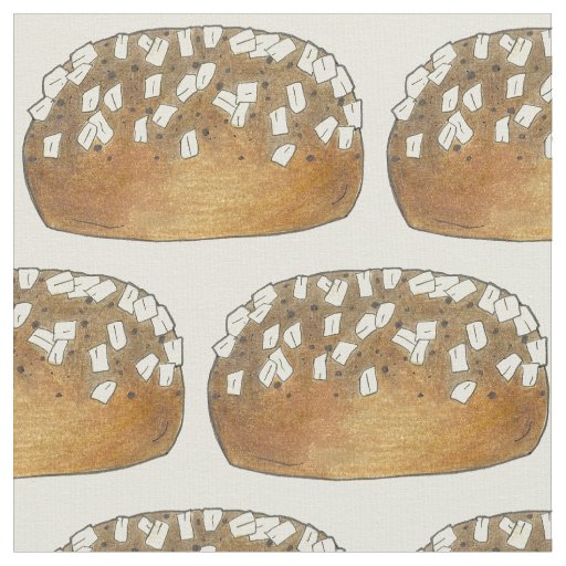 Bread Roll Oat Bun Boulangerie Baking Bakery Food Fabric