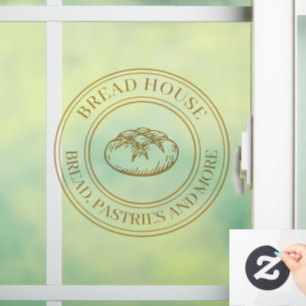 Bread Shop Window Cling