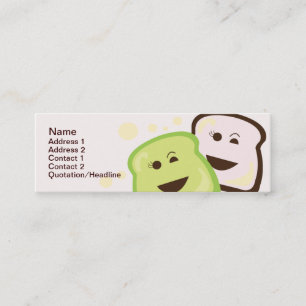 Bread - Skinny Mini Business Card