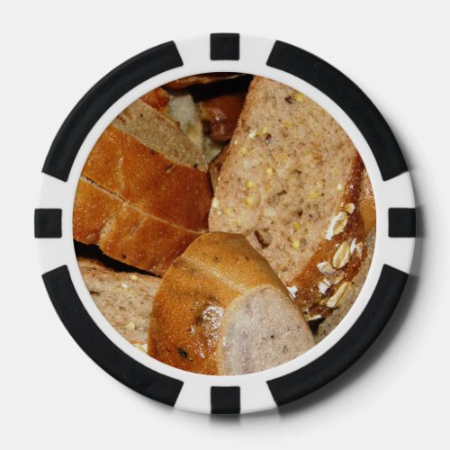 Bread Slices Poker Chips