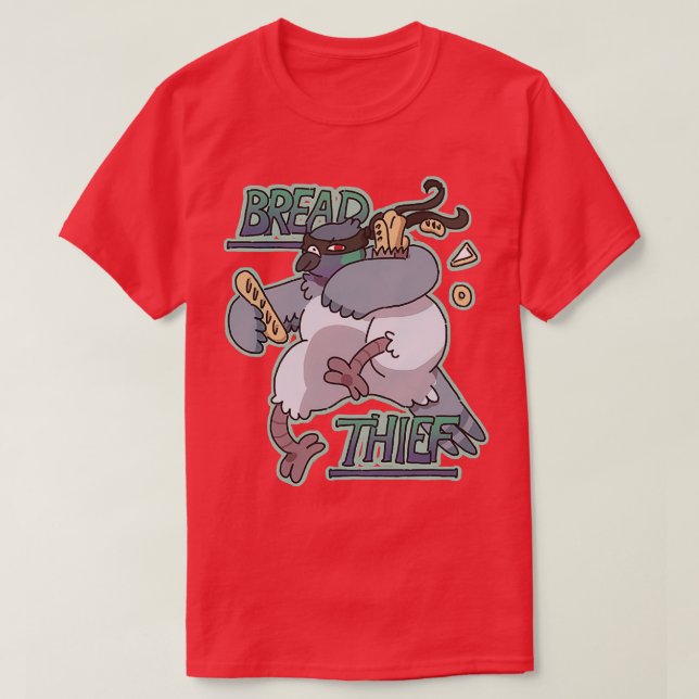 Bread Thief T-Shirt (Design Front)