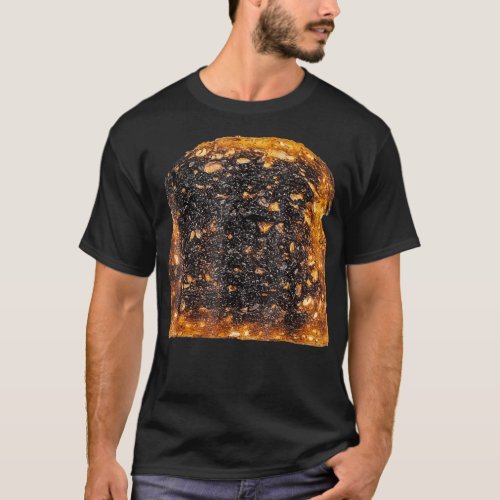 Bread Toast Burnt Matching Halloween Costume T_Shirt