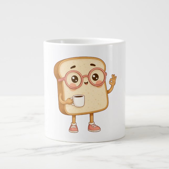 Bread Tony – Coffee Break Giant Coffee Mug (Front)