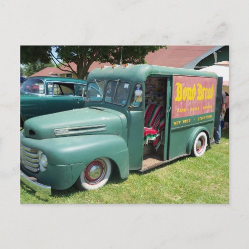 Bread Truck Postcard