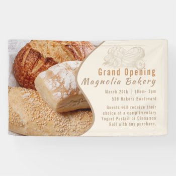 Bread Varieties Banner by artNimages at Zazzle