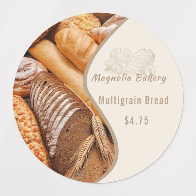 Bread Varieties Labels (Design 1)