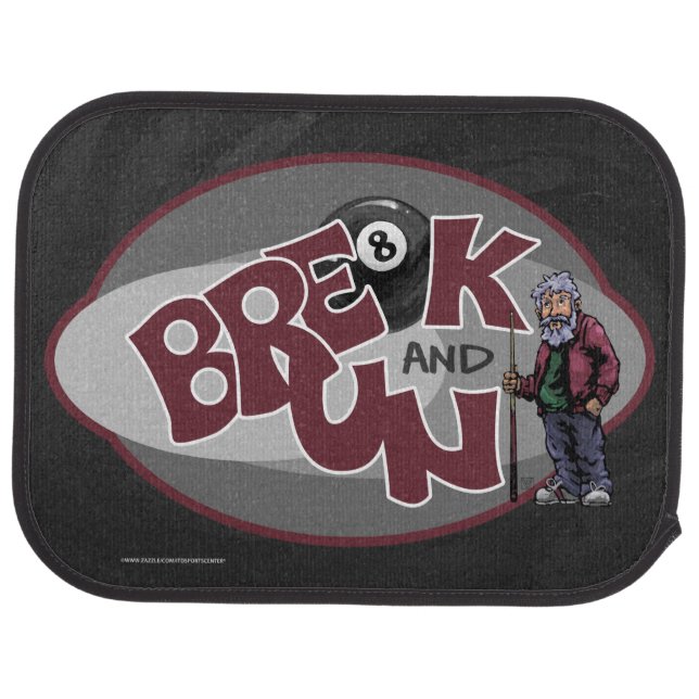 Break and Run Car Floor Mat (Rear)