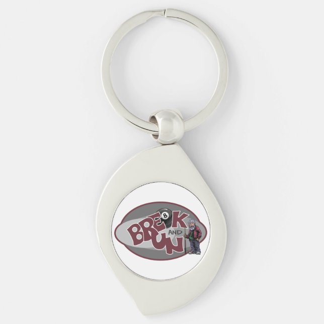 Break and Run Keychain (Front)
