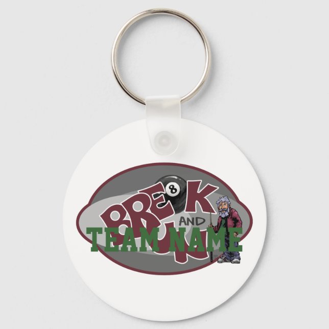 Break and Run Keychain (Front)