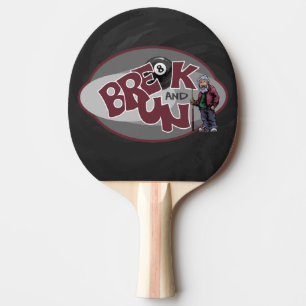 Break and Run Ping-Pong Paddle