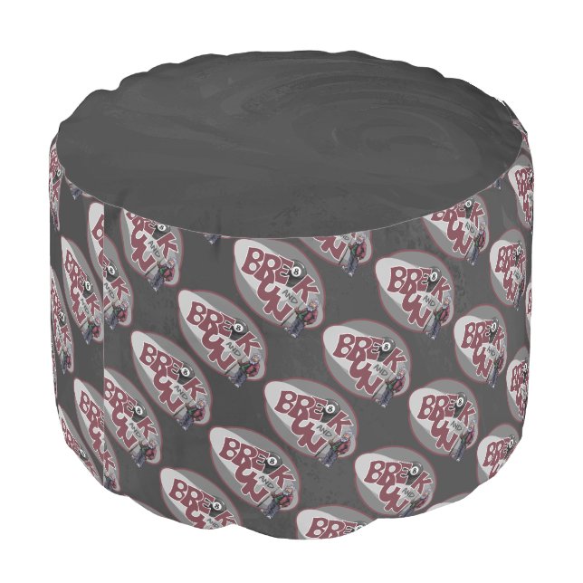 Break and Run Pouf (Angled Back)