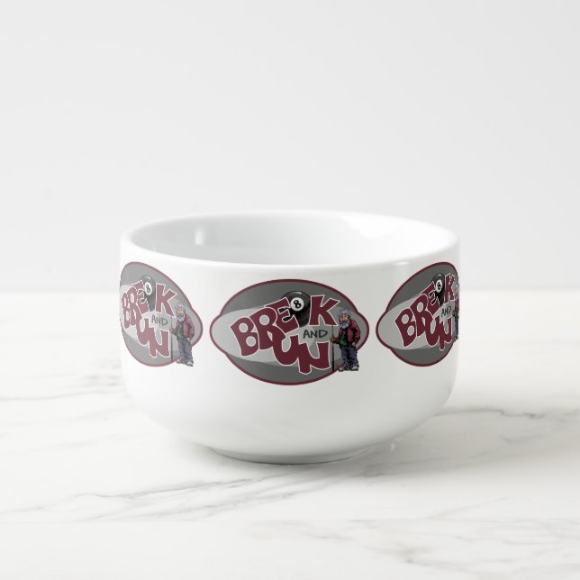 Break and Run Soup Mug (Front)