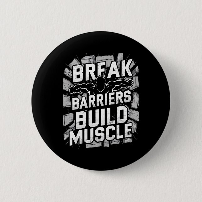 Break Barriers1  Button (Front)