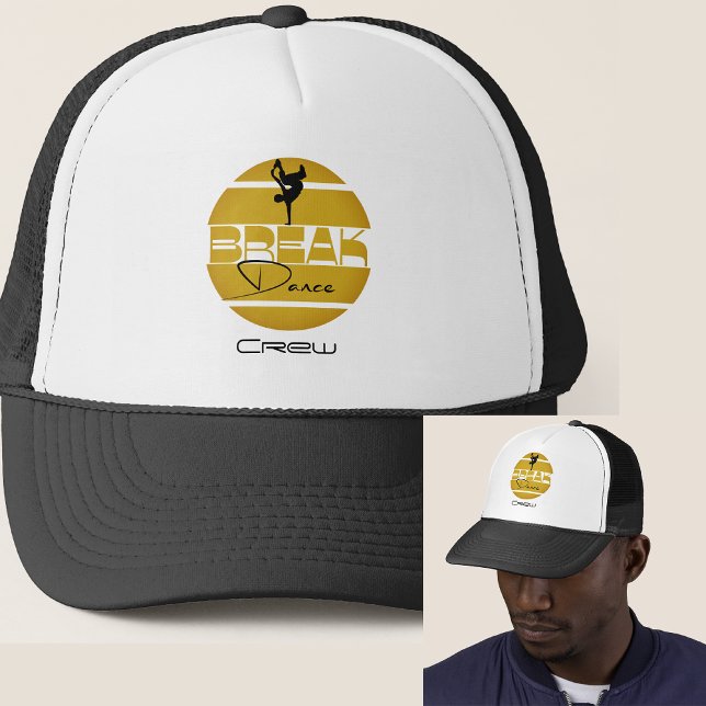Break dance Breakdancer Crew Trucker Hat (Creator Uploaded)