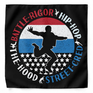 Break Dance Breakdancing Hip-Hop Boy Bandana