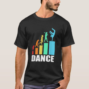 Break Dance Evolution Retro Breakdancing  T-Shirt