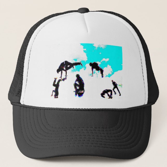 Break dance trucker hat (Front)