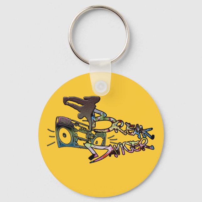 Break Dancer Keychain (Front)