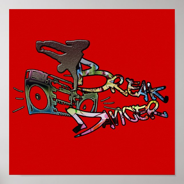 Break Dancer Poster (Front)