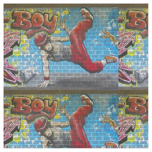 Break dancing fabric !