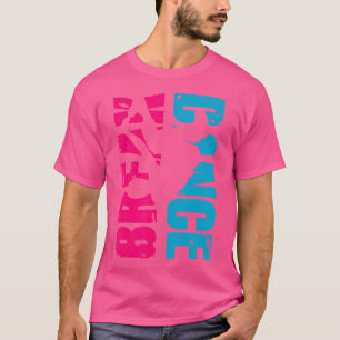 Break Dancing Shirt Bboy Poses Retro Kids Hip Hop 