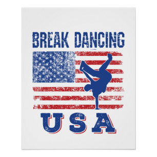 Break Dancing USA Poster