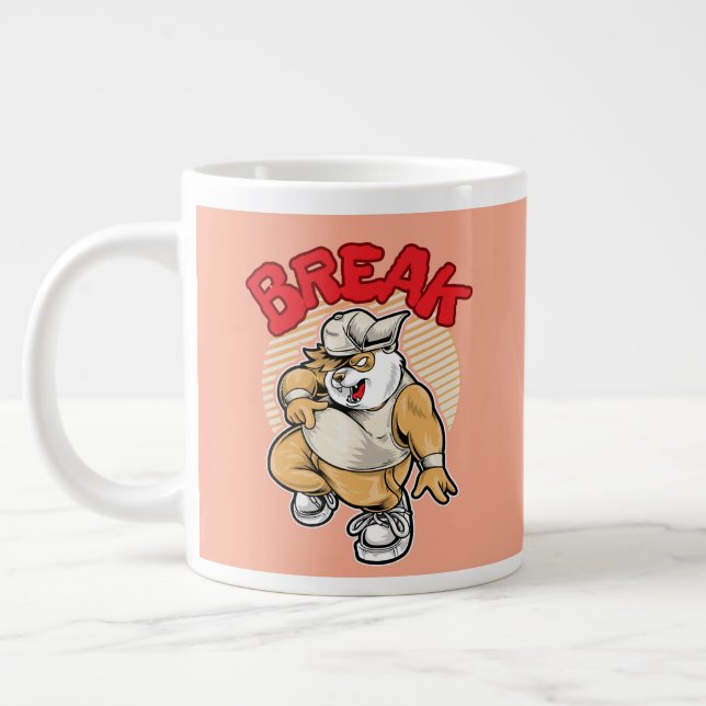  Break Giant Coffee Mug (Left)