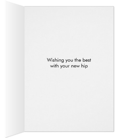 Break-In Period - A Funny Hip Replacement Poem (Inside (Right))