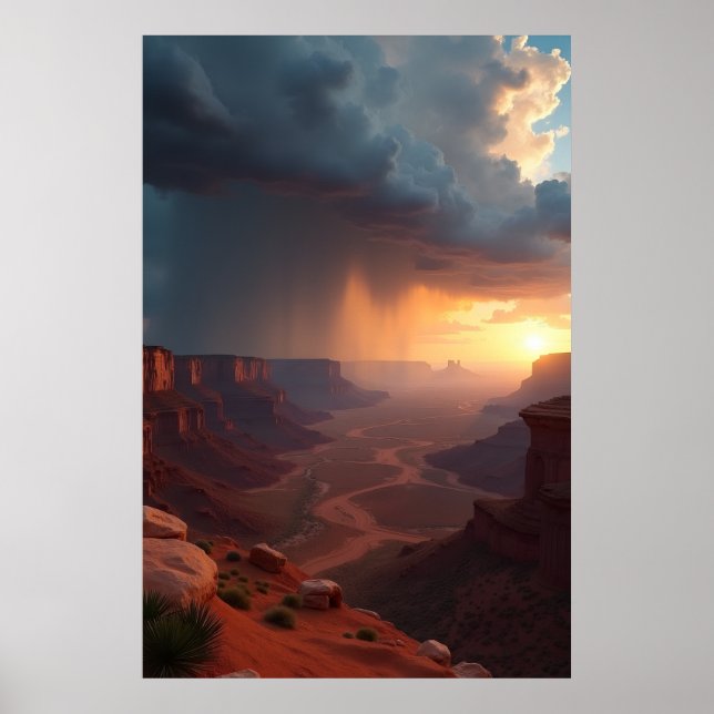 Break in the Storm Poster (Front)
