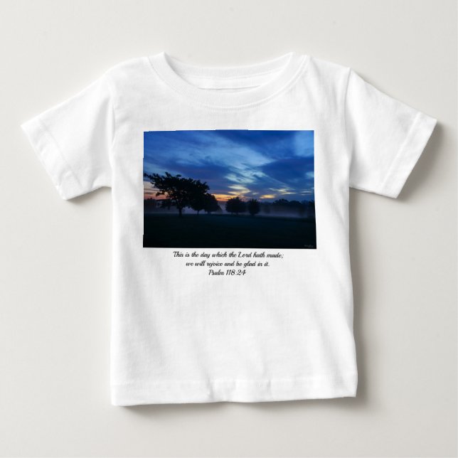 Break Of Dawn And Fog Baby T-Shirt (Front)