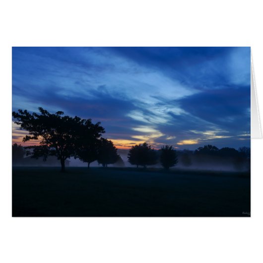 Break Of Dawn And Fog Cards (Front Horizontal)