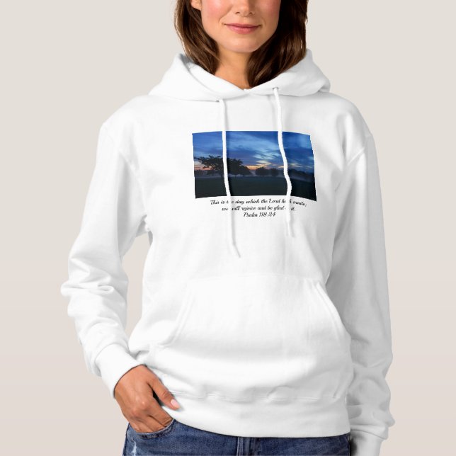 Break Of Dawn And Fog Hoodie (Front)