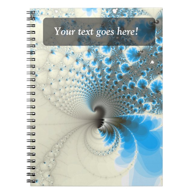 Break on Through - Fractal Art Notebook (Front)