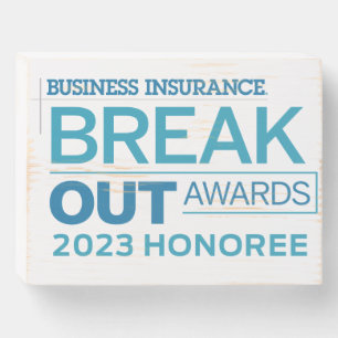 Break Out Awards Wood Sign