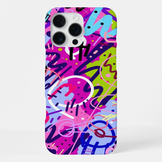 Break Out Star: Abstract Art  iPhone Case (Back)