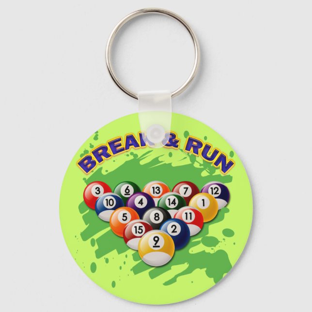 BREAK & RUN KEYCHAIN (Front)