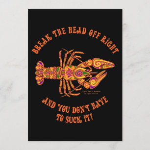 Break the Head Crawfish Invitation