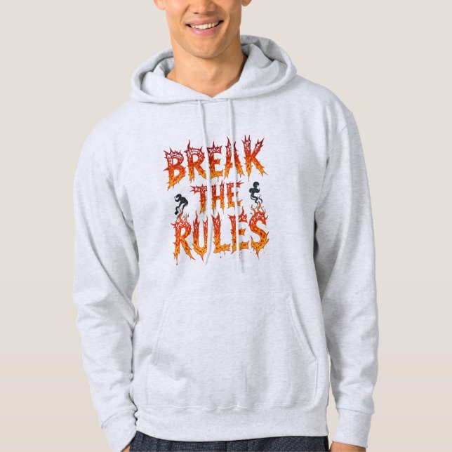 Break The Rule Men Hoodie (Front)