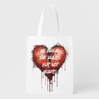Break the rules grocery bag