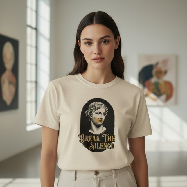 Break the Silence Motivational  T-Shirt (Creator Uploaded)