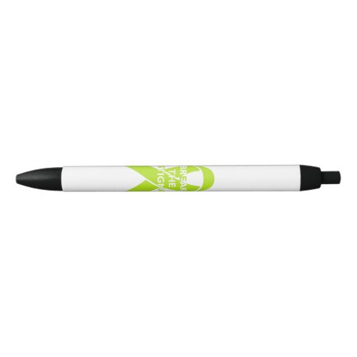 Break the Stigma_Custom Black Trim Pen Black Ink Black Ink Pen