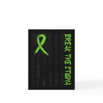 Break The Stigma Mental Health Awareness  Card