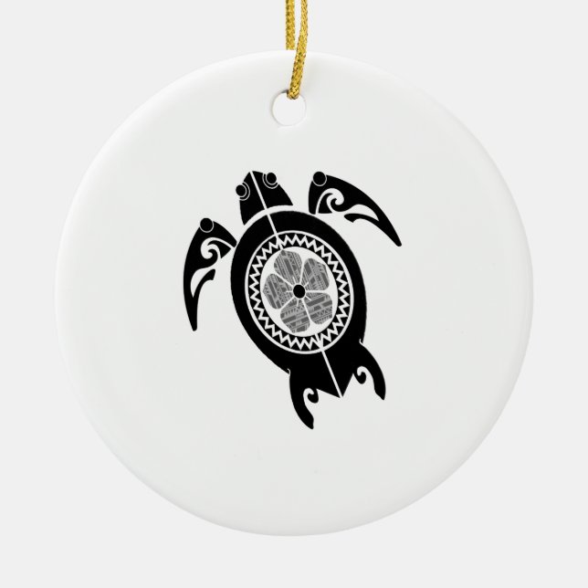 BREAK THE SURFACE CERAMIC ORNAMENT (Front)