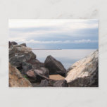 Break Wall On Lake Superior Postcard