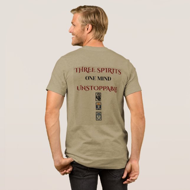 Breakable State Focus Unity German  Tri-Blend Shirt (Back Full)
