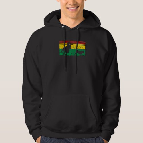 Breakaway Roping African American Cowgirl Rodeo Ca Hoodie