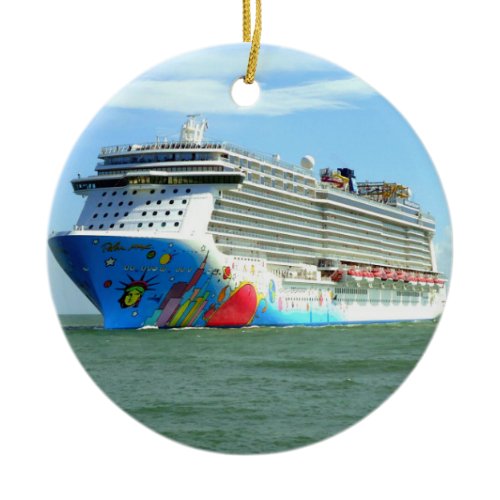 Breakaway Underway Dated Ceramic Ornament